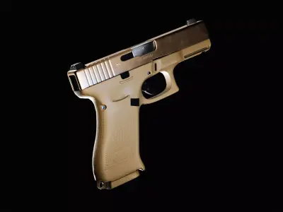 Glock 19x - Game Ready 3D Model  3D model