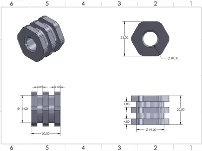 10mm Bosh  3D model