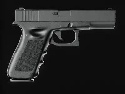 Colt Glock 19 9mm 3D model