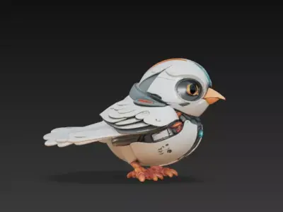 Coolest Robot-Bird Free 3D print model