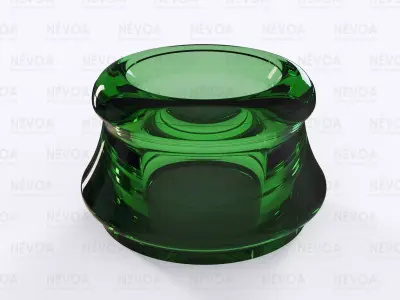 Glass finish - GME 13 04 - 02 - 29 mm - Sparkling wine finish 3D model