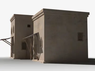 Arab x34 Low-poly 3D model