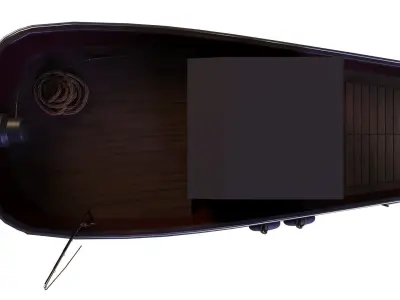 Watercraft Boat Cartoon Ship Free 3D model