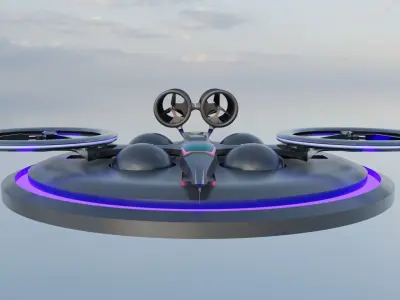 D1 Mosquito Drone 3D model