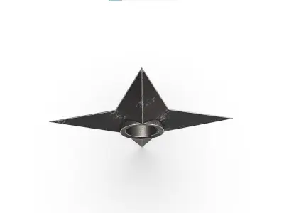 3D Printed Shuriken3D  3D model