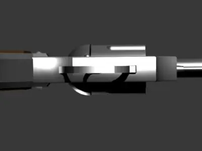 Generic Revolver Free 3D model