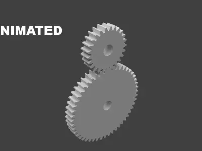 GEARS 3D model by fabn3d