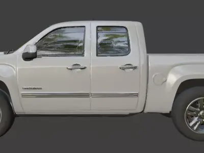 Pickup Truck 3D Model 3D model order
