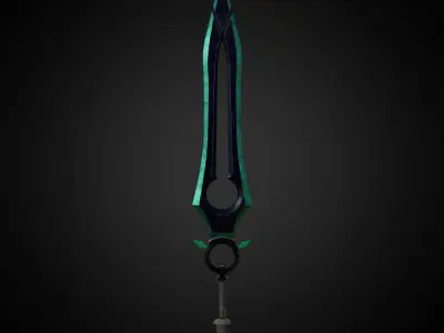 Sword of Warrior collection Low-poly 3D model purchase