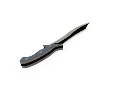DAGGER samurai sword 3D model
