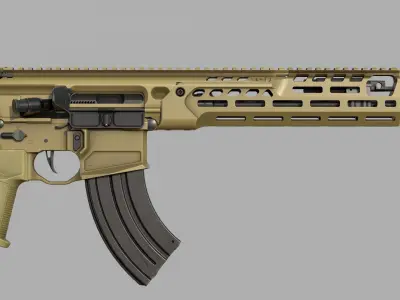 MCX Spear LT - Replica - LOW POLY  Low-poly 3D model