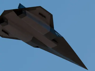 Lockheed Martin SR-72 3D model