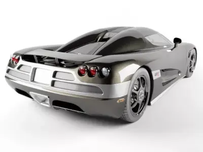 Koenigsegg CCX - Ultra-High Fidelity Hypercar 3D model