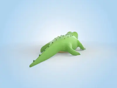 Crocodile 3D model