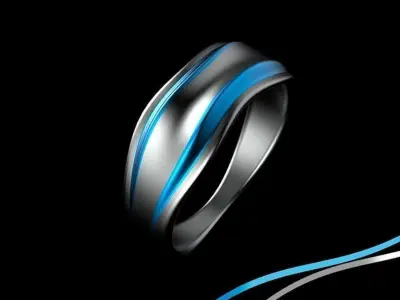 Ring Design 3D model purchase