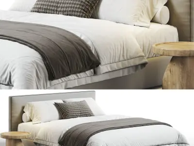 Alberta Laguna Bed 3D model purchase