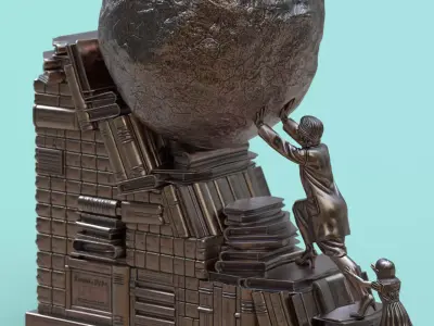 The Cost of Greatness - Modern Sisyphus Part 3 3D print model