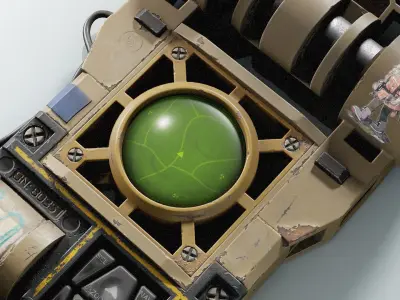 Navigator Pathfinder Low-poly 3D model