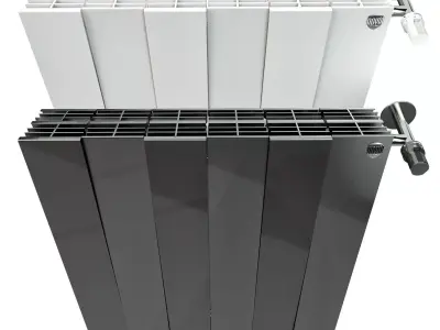 Heating Radiator Pianoforte 3D model