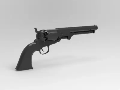navy revolve 3D model