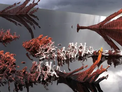 Kharon the Ferryman Water Bodies Kit bash  3D model