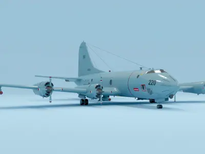 Plane 06 3D model