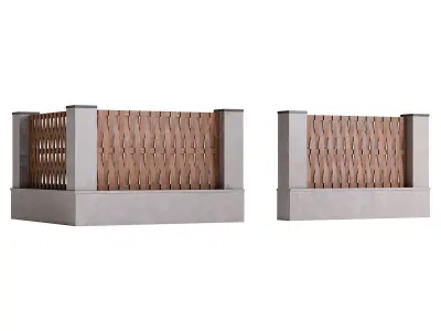 Fencing 45 3D model