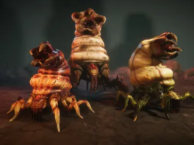 Insect beast 3 3D model