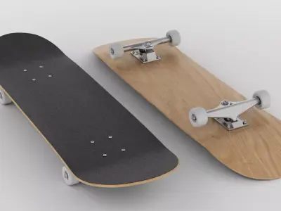 Skateboard 3D model buy