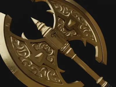 Blinding Light of Destiny Low-poly 3D model