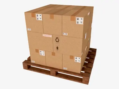 Pallet  3D model