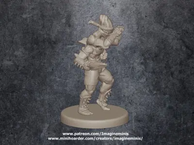 Decha - Kasatha Pitfighter Free 3D print model
