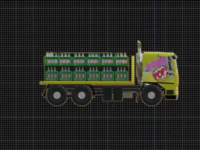 The Soda Pop Truck 3D print model