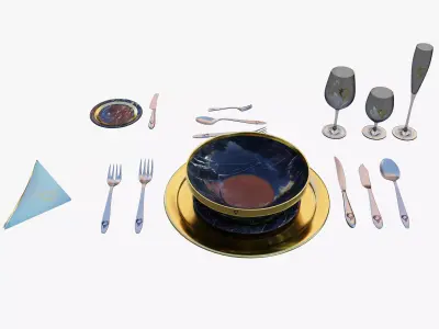 Royal Tableware 3D model