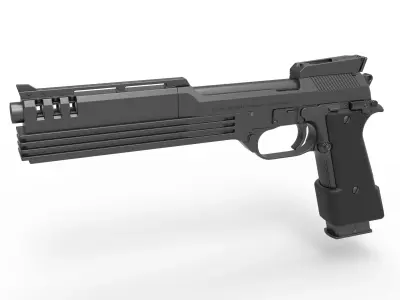 Guess gun 3D model
