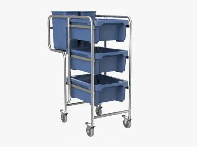 Collection Trolley 3D model