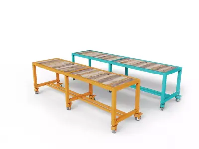 Karpenter AK-14 bench 3D model