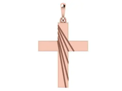 CROSS PENDANT CR133 3D print model