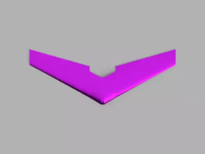 RC Flying wing 3D print model