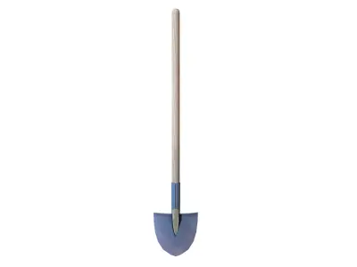 Spade 3d model Low-poly 3D model