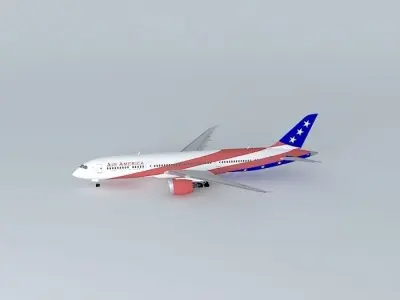 AirAmerica Boeing 787 9 Free 3D model