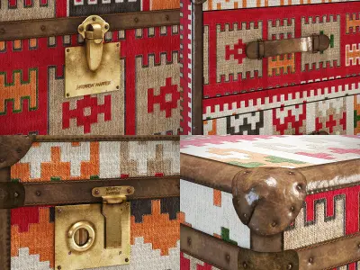 Andrew Martin kilim 3D model