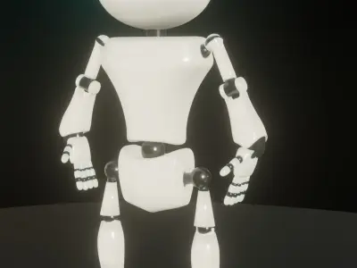 ChotuRobo Free low-poly 3D model