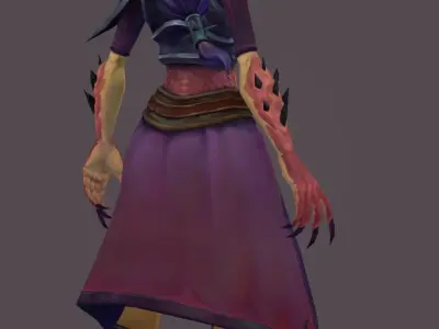 Drakonia Anim Rig 3D model