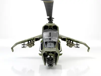 Helicopter assault prototype 3D model