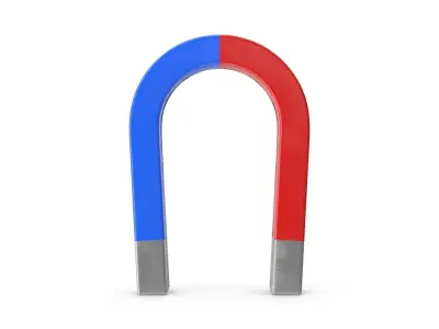 Magnet Low-poly 3D model get