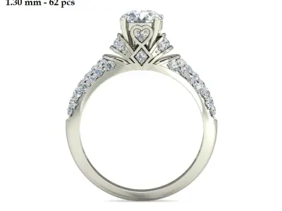 Wedding Ring  3D print model 108