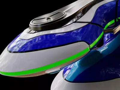 Sonic Riders Zero Gravity Heroes Package 3D model