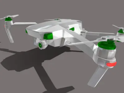 mavic pro 3D model