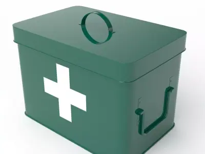 Army First Aid Kit 3D model